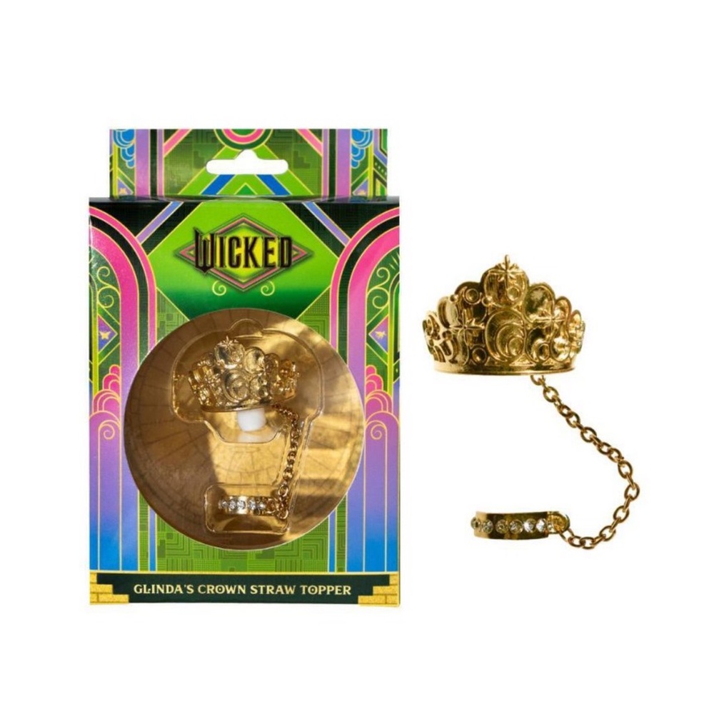 Wicked Glinda's Crown Straw Topper